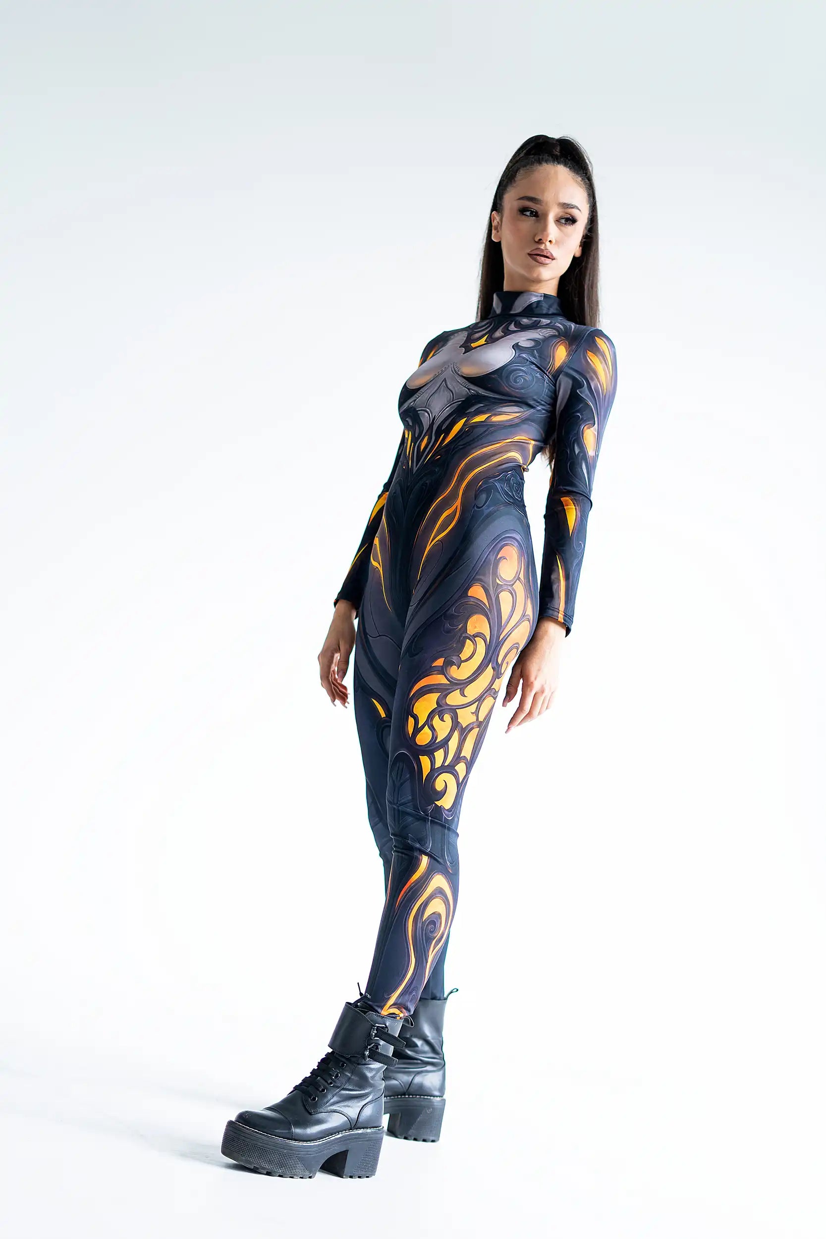 Lava Woman Costume
