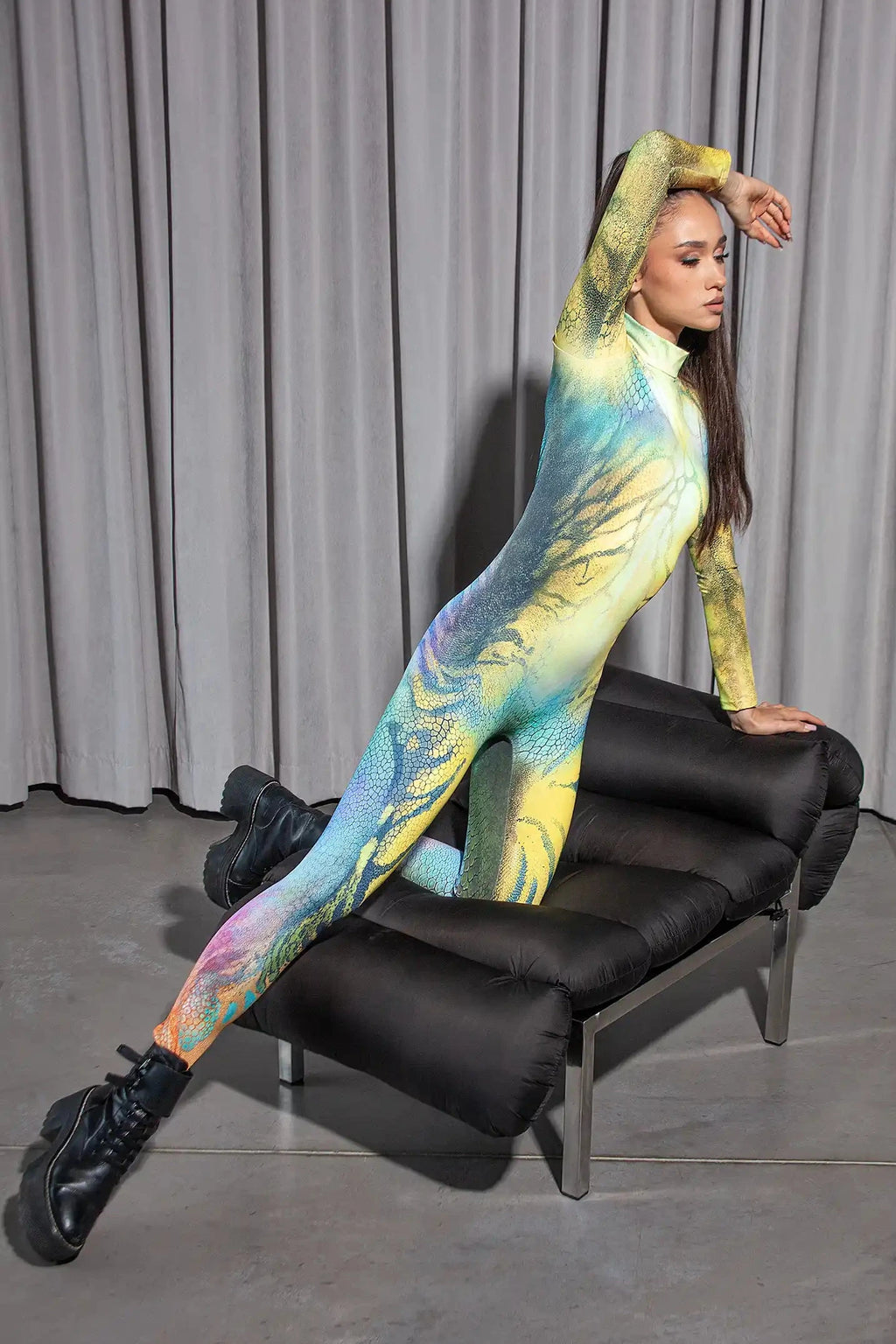 Chameleon Bodysuit Costume – Sexy Women's Halloween Outfit