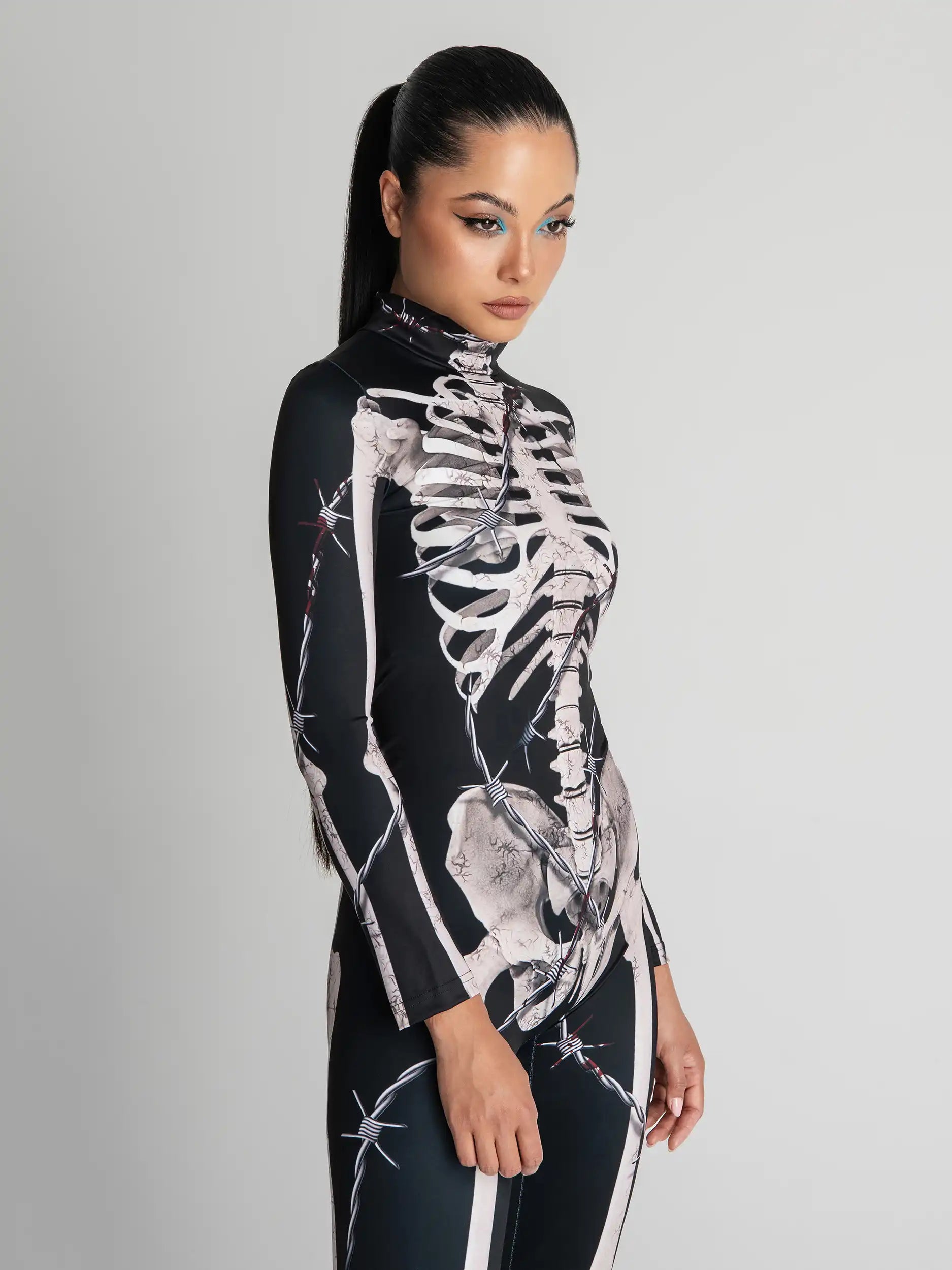 Angel Skeleton Halloween Costume