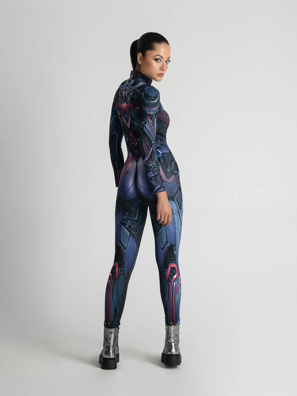 Cosplay Cyborg Armor Costume, Robot Bodysuit - Unleash Your Inner Machine! Sci-Fi Cosplay